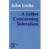 Letter concerning toleration