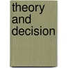 Theory and Decision door Eberlein, Gerald L.