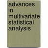 Advances in Multivariate Statistical Analysis by Gupta, A.K.