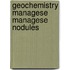 Geochemistry managese managese nodules