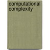 Computational Complexity door Wagner, K.