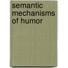 Semantic mechanisms of humor by Raskin