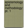 Epistemology and Methodology: Pt. 1 by Bunge, M.