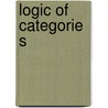 Logic of categories door Tamas