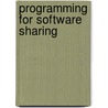 Programming for software sharing door Onbekend