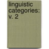 Linguistic Categories: v. 2 door Heny, Frank
