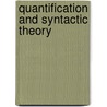 Quantification and Syntactic Theory door Cooper, Robin