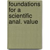 Foundations for a scientific anal. value by Kraft