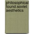 Philosophical found.soviet aesthetics