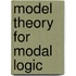 Model theory for modal logic