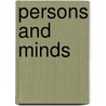 Persons and minds by Margolis