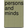 Persons and minds door Margolis