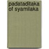Padataditaka of syamilaka