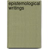 Epistemological Writings by Helmholtz, H. von
