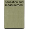 Sensation and measurement door Onbekend