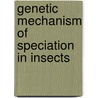 Genetic mechanism of speciation in insects door Onbekend