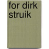 For dirk struik door J.M. Cohen