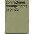 Contractueel arrangements in oil etc