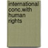 International conc.with human rights