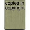 Copies in copyright door Spoor