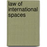 Law of international spaces by Kish