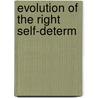 Evolution of the right self-determ by Rigo Sureda