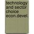 Technology and sector choice econ.devel.