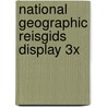 National Geographic reisgids display 3x by Unknown