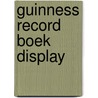 Guinness Record Boek display door Onbekend