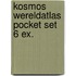 Kosmos wereldatlas pocket set 6 ex.