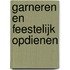 Garneren en feestelijk opdienen
