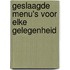 Geslaagde menu's voor elke gelegenheid