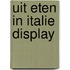Uit eten in italie display