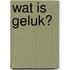 Wat is geluk?