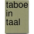 Taboe in taal