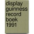 Display guinness record boek 1991