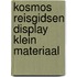 Kosmos reisgidsen display klein materiaal
