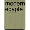 Modern egypte by Huisman
