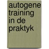 Autogene training in de praktyk door Krapf