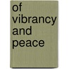 Of vibrancy and peace door Rudhyar