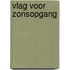 Vlag voor zonsopgang