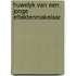 Huwelyk van een jonge effektenmakelaar