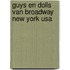 Guys en dolls van broadway new york usa