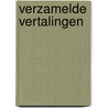 Verzamelde vertalingen by Nyhoff