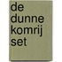De dunne Komrij set