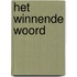 Het winnende woord