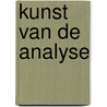Kunst van de analyse door Jan Timman