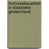 Homoseksualiteit in klassieke griekenland by Kenneth J. Dover