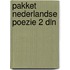 Pakket nederlandse poezie 2 dln