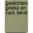 Gedichten grieks en ned. tekst